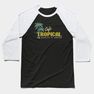 Cafe Tropical Baseball T-Shirt